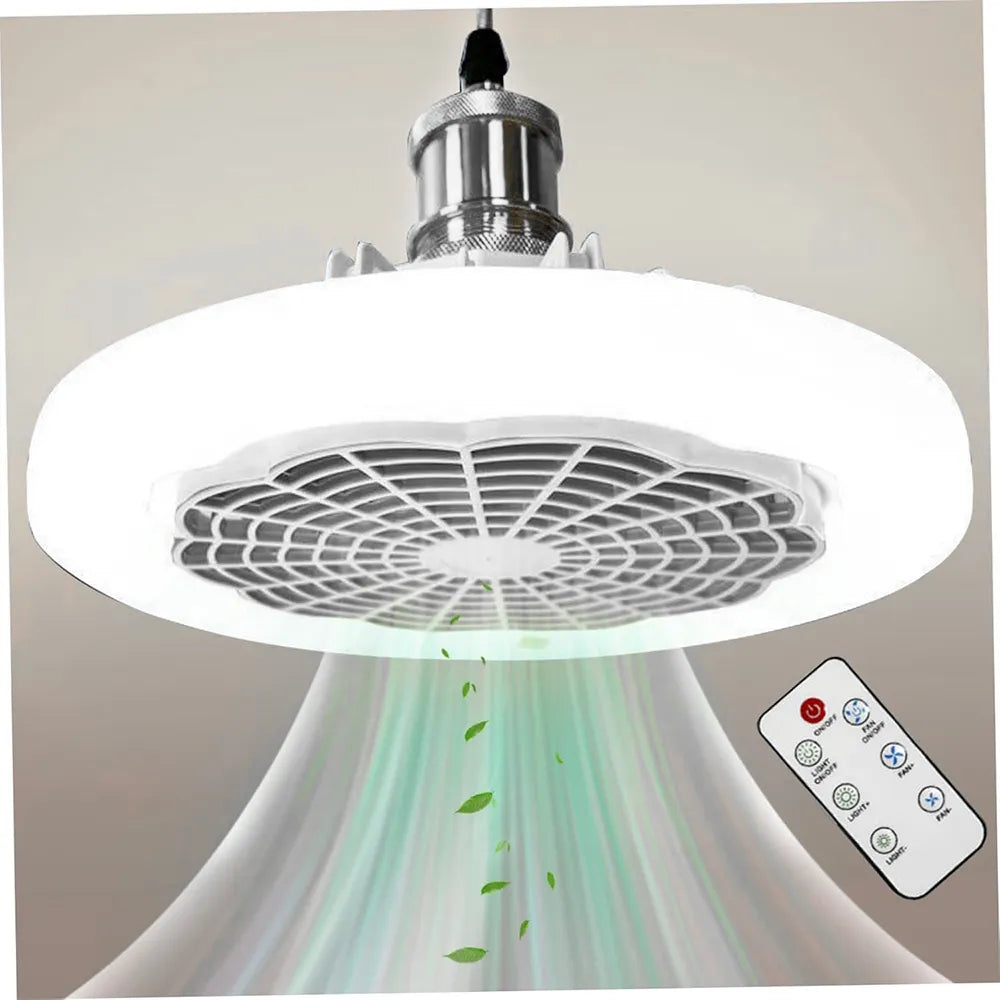 BreezeGlow™ Refresca tu espacio, ilumina tu vida