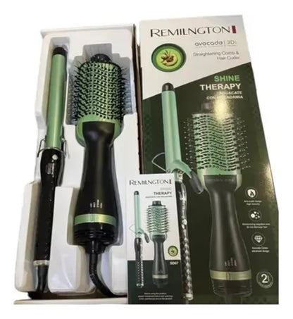 🥑 AVOCADO BEAUTY PRO™ - Combo Cepillo secador + pinza