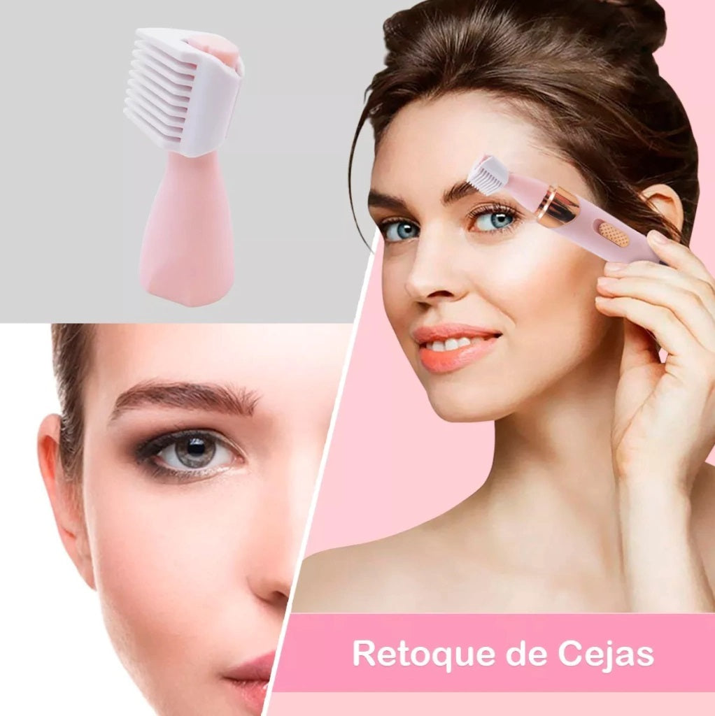 GlamShave Pro™ - Depiladora Femenina 4 En 1