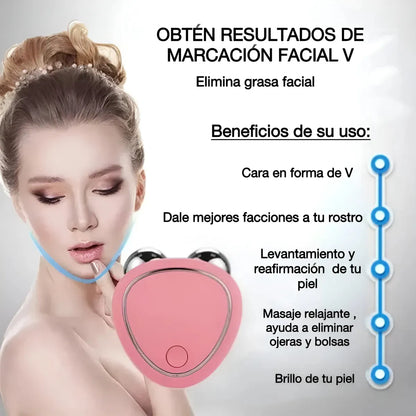 💎 GlowLift™- Masajeador facial con microcorriente