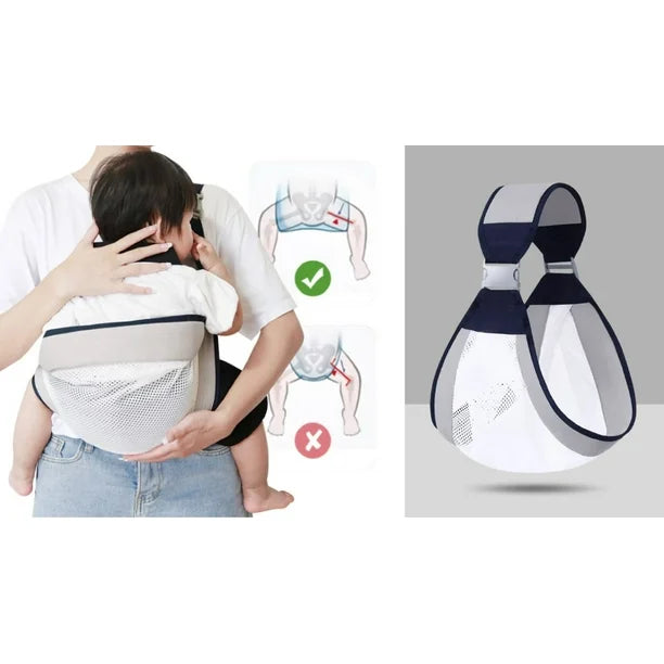 ErgoNest - Cargador bebés soporte fular