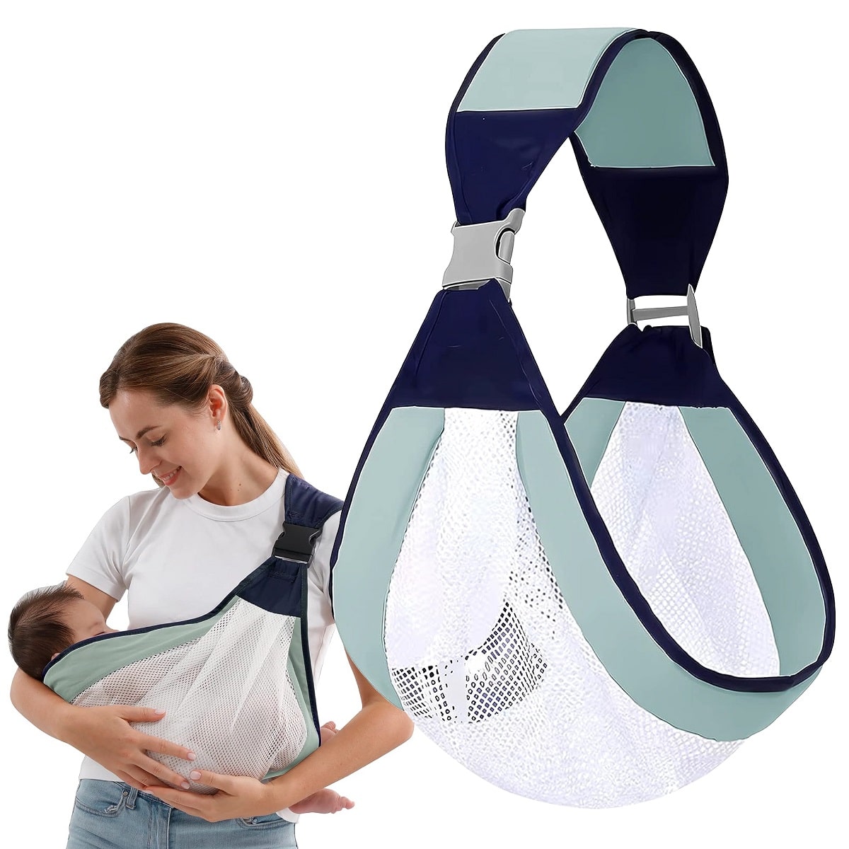 ErgoNest - Cargador bebés soporte fular