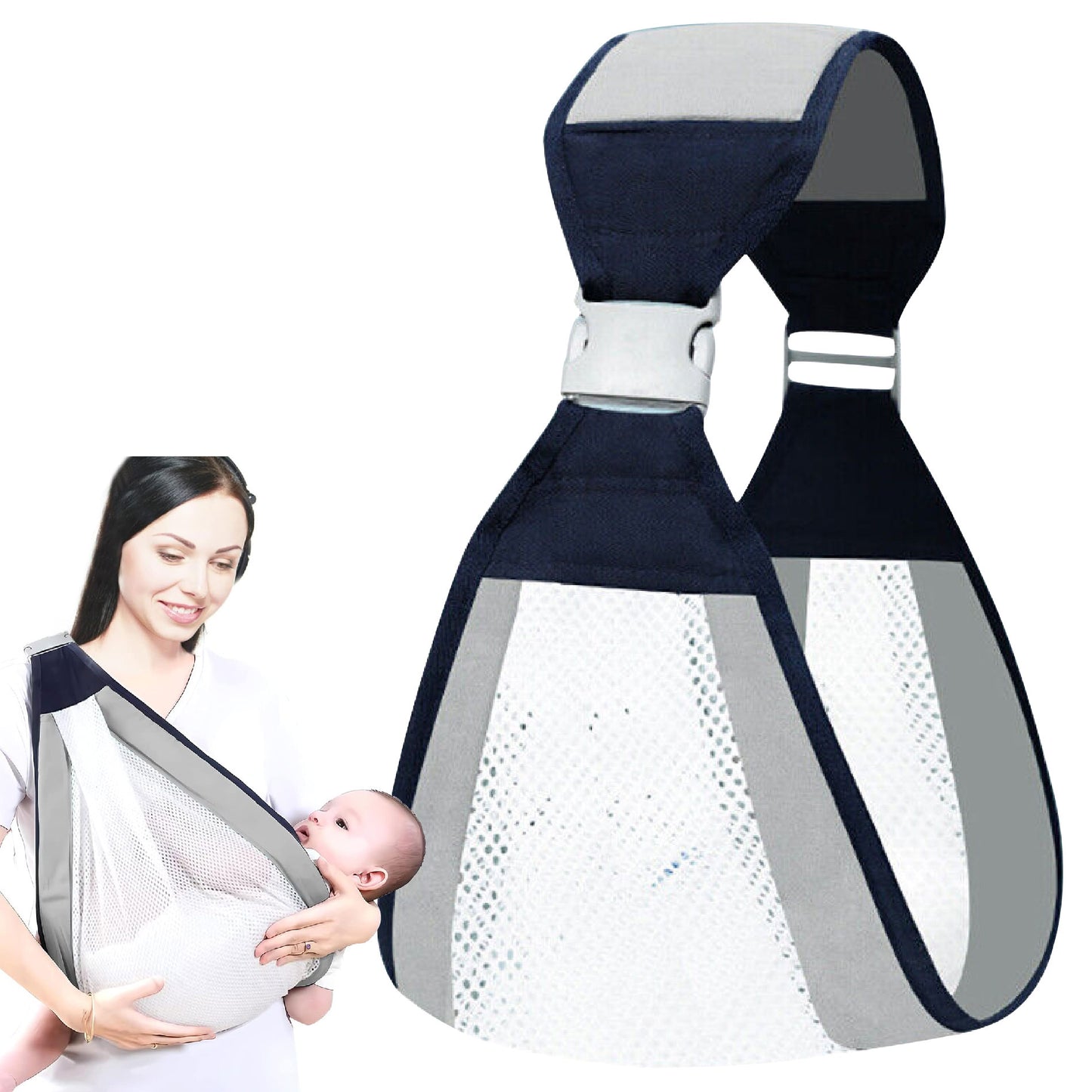 ErgoNest - Cargador bebés soporte fular