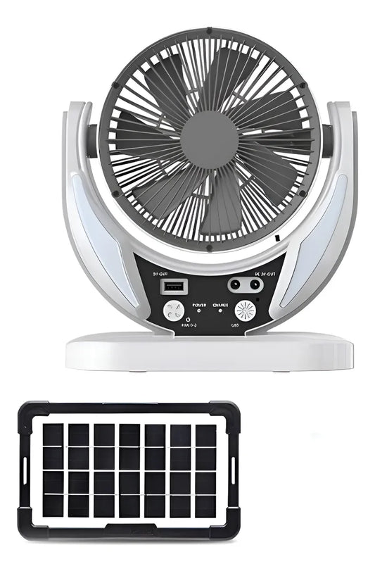 Ventilador Solar Recargable