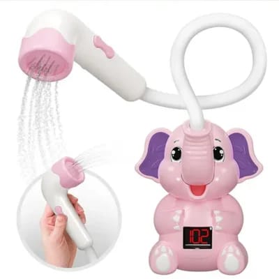 🐘 Elephant Splash™ - Ducha recargable y portátil para bebés