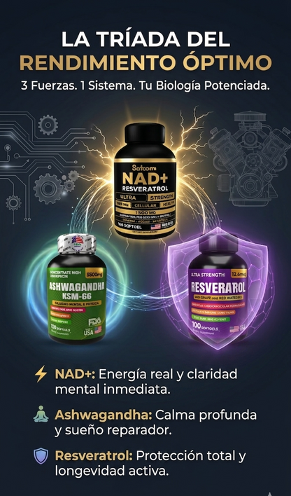 Combo REGEN CELL PRO NAD + ASHW + RESV