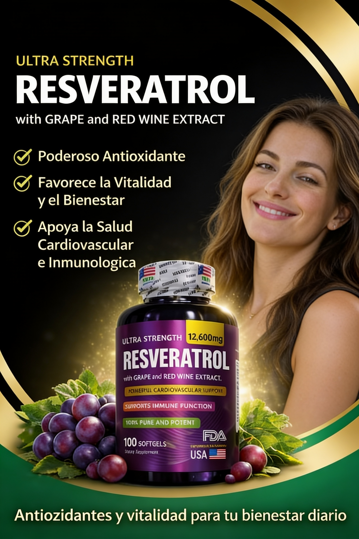 Combo REGEN CELL PRO NAD + ASHW + RESV