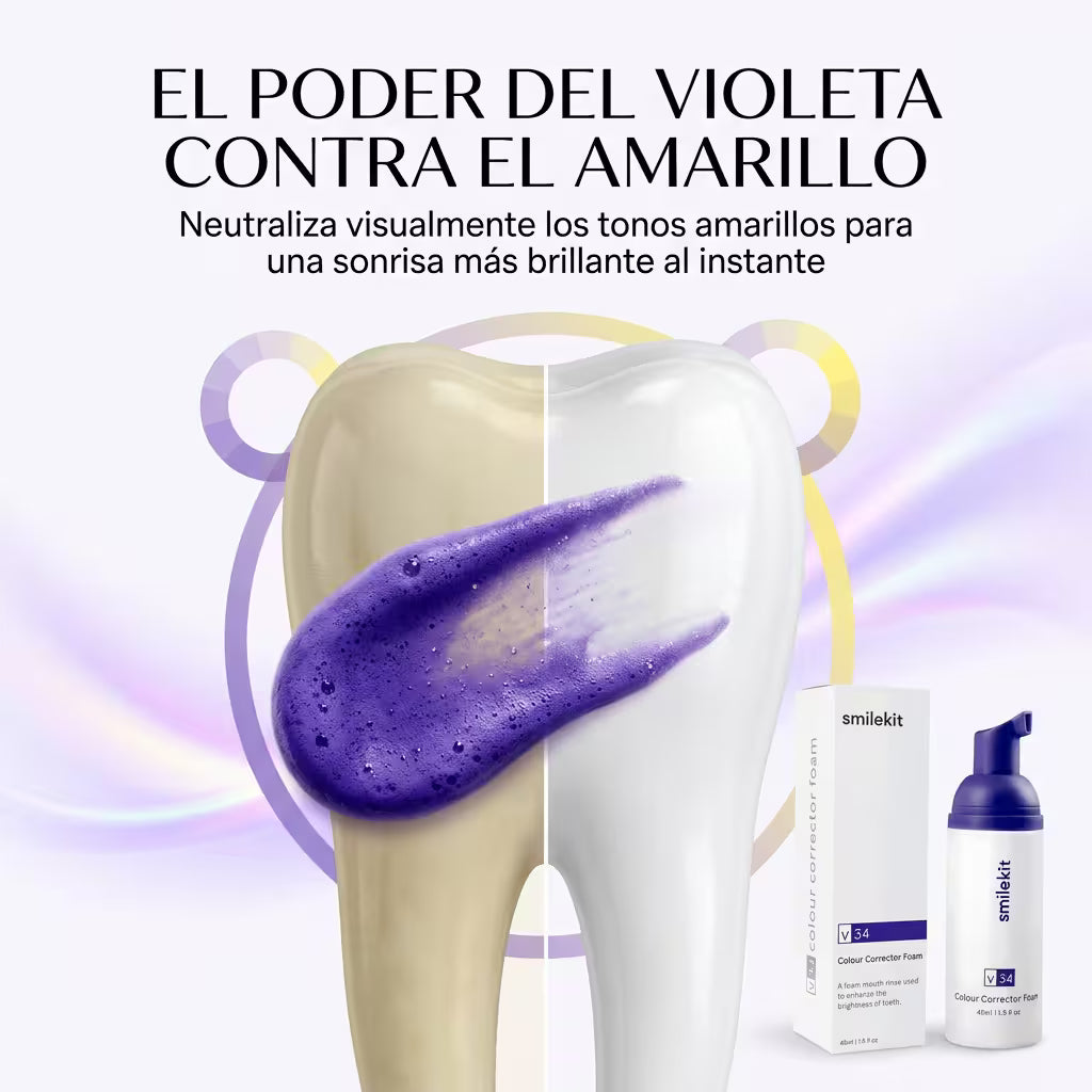 SmileKit - Espuma Dental Blanqueadora