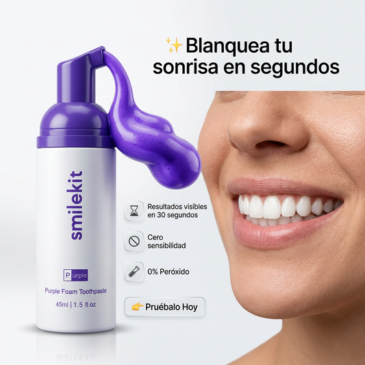 SmileKit - Espuma Blanqueadora Dental