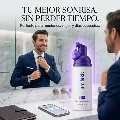 SmileKit - Espuma Dental Blanqueadora