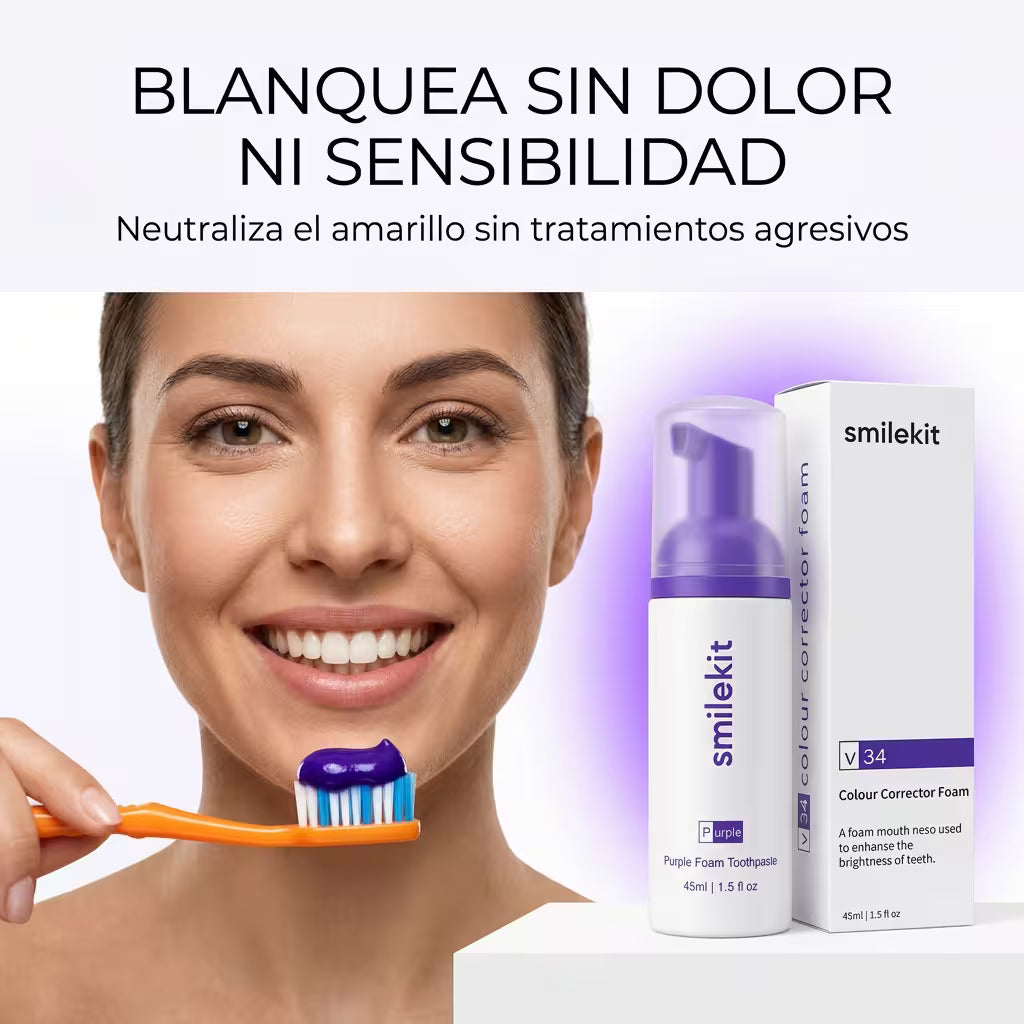 SmileKit - Espuma Dental Blanqueadora