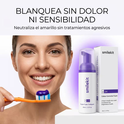 SmileKit - Espuma Dental Blanqueadora